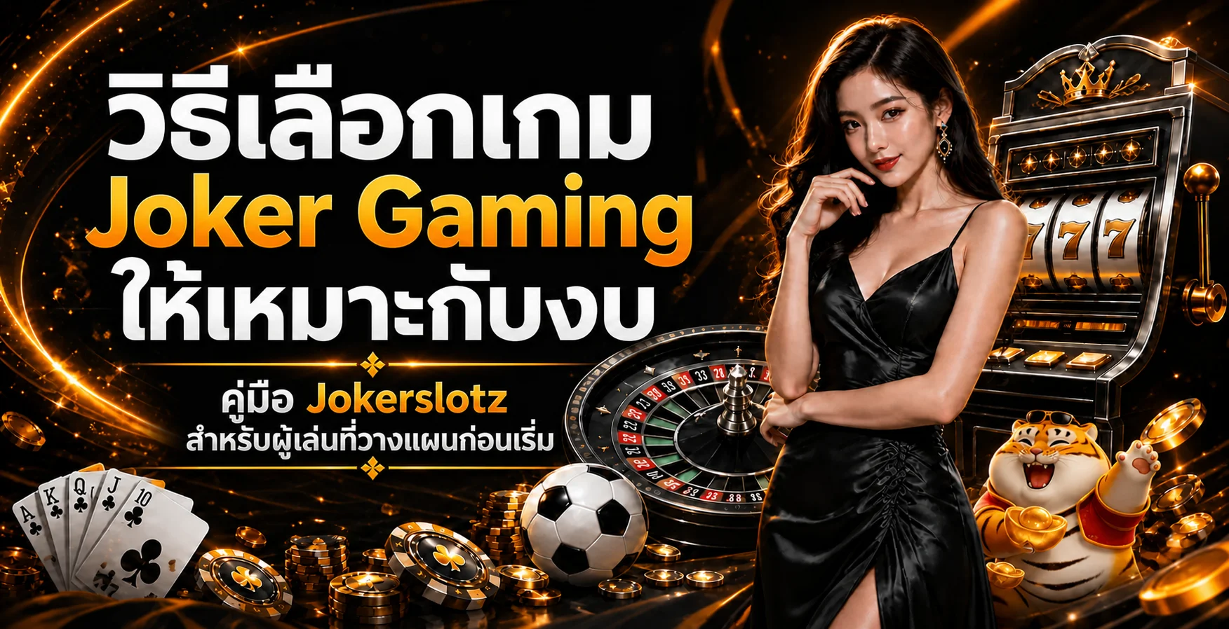 Jokerslotz วิธีเลือก Joker Gaming ให้เหมาะกับงบ